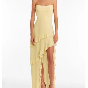Amanda Uprichard Magnolia Dress / Cornsilk